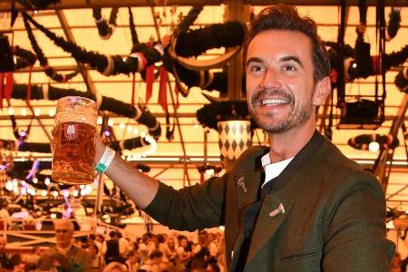 Florian Silbereisen war gleich am ersten Tag auf der Wiesn zu Gast