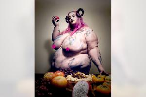 Feeder-Model will dickste Frau der Welt werden 