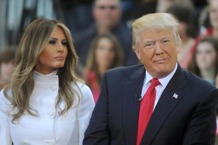 First Lady Melania Trump (47) ist 24 Jahre jünger als Ehemann Donald Trump (71). Der aktuelle US-Präsident heiratete das ehe...