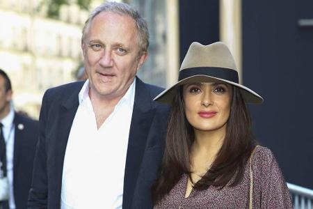 Salma Hayek heiratete 2009 den französischen Geschäftsmann François-Henri Pinault. Die Trauung fand im kleinen Kreis in Pari...