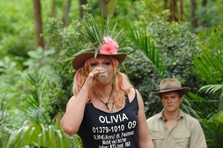 dschungelcamp 2013, ich bin ein star holt mich hier raus, rtl, dschungelprüfung, georgina, olivia jones