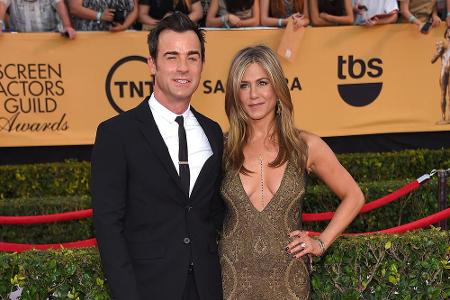 2015: Jennifer Aniston und Justin Theroux bei den 