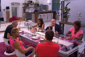 "Promi Big Brother": Oben Luxusmahl, unten Fraß