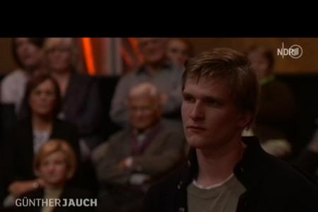 Zur Rückkehr gibt es eine Standpauke von Jauch