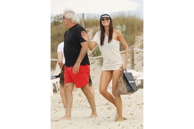 Flavio Briatore (62) und seine Frau Elisabett Gregoraci.