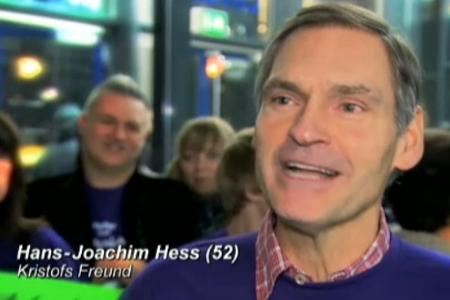 Seiner Familie erzählte Kristof bereits mit 15 Jahren von seiner Homosexualität.