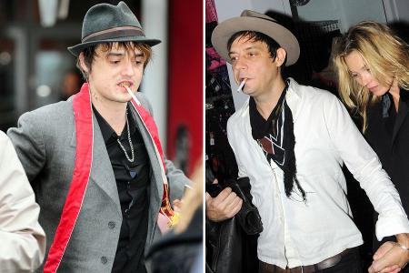 Zuerst war sie mit Pete Doherty, Sänger der Band 'Babyshambles', zusammen.