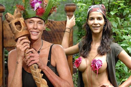 Brigitte Nielsen ist Dschungelkönigin 2012 und Micaela verzauberte Millionen Zuschauer mit ihren seltsamen Outfits.