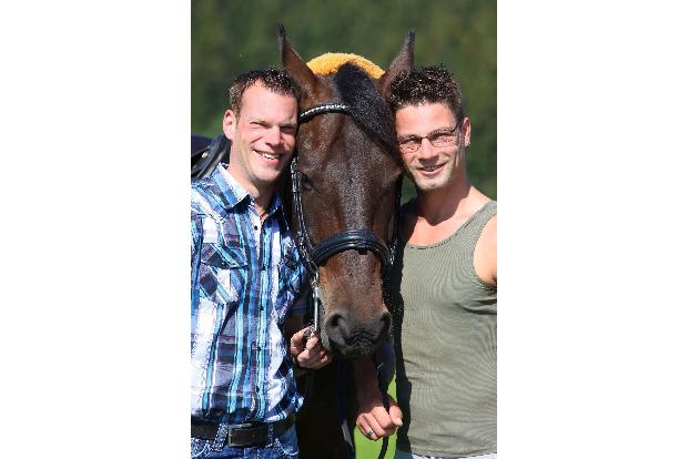 Philipp und sein Freund Veit lernten sich bei 