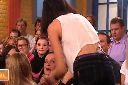 tessa rastet in talkshow aus