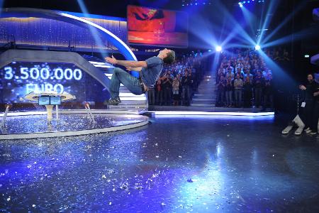 schlag den raab pro sieben stefan raab landwirt bernd jackpot rekordsumme