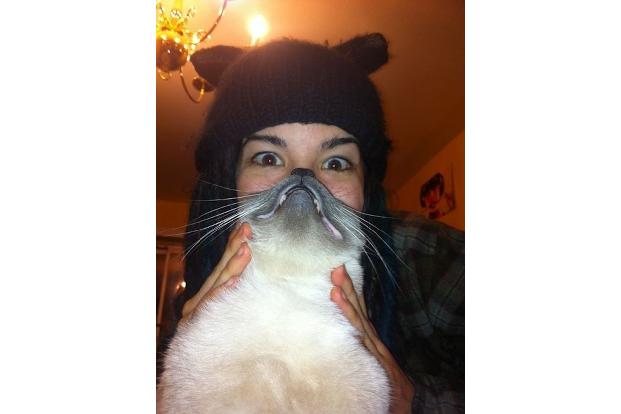cat beards mütze