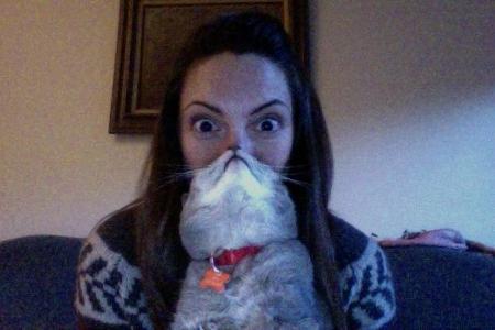 cat beards lässig