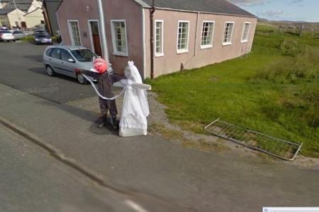 Witzige Google Street View Impressionen