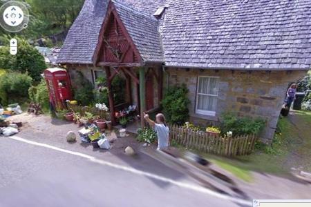 Witzige Google Street View Impressionen