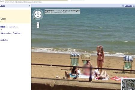 Witzige Google Street View Impressionen