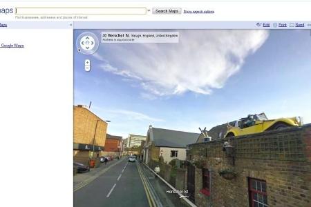 Witzige Google Street View Impressionen