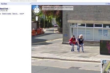 Witzige Google Street View Impressionen