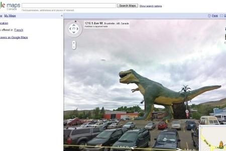 Witzige Google Street View Impressionen