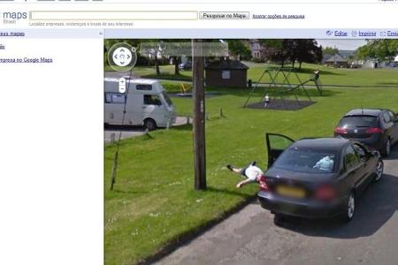 Witzige Google Street View Impressionen