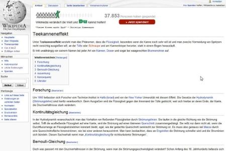 Ob sich der Erfinder der Utah-Teekanne vom Teekanneneffekt inspirieren ließ, ist nicht bekannt. Dass es diesen Effekt aber t...