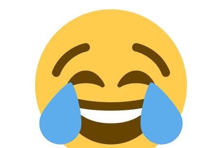 Zudem bitte nicht verwechseln: Während dieses Emoji vor Tränen lacht...