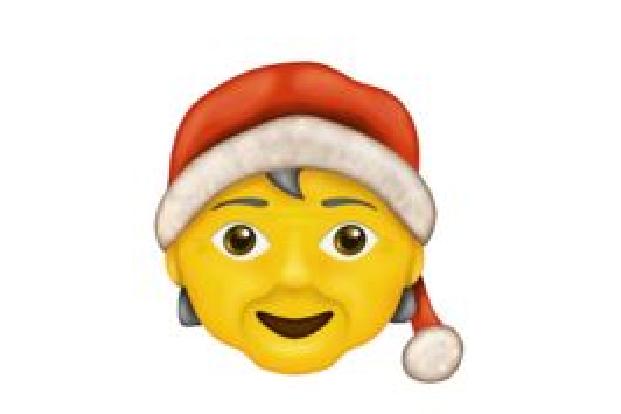 Emoji mit Weihnachtsmannmütze.JPG
