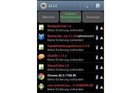 Über den Anwendungsmanager können einige Apps nur deaktiviert und nicht deinstalliert werden.