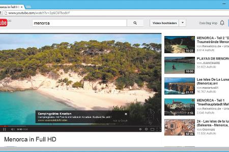 Youtube, ein Tochterunternehmen von Google, dominiert den Videoportal-Markt hinsichtlich der verfügbaren Clips und Nutzeranz...