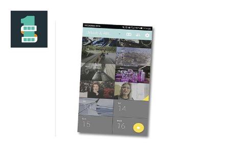 Screenshot der App 1 Second Everyday