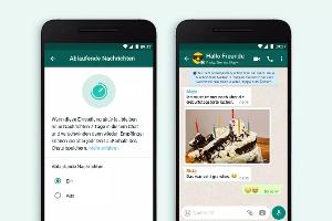 WhatsApp: Uhr im Profilbild zeigt ablaufende Nachrichten