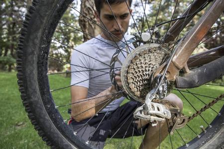 So machen Sie Ihr Fahrrad fit für den Frühling