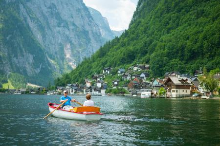 Ruderboot in Österreich