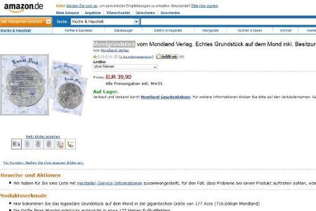 Witzigster Kommentar der Amazon-User: Ich war neulich dort, mir mal mein neu erworbenes Grundstück anschauen. Ich muss sagen...