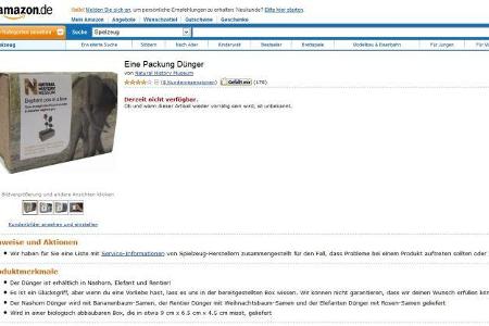 Witzigster Kommentar der Amazon-User: Wir haben alle drei Pakete ausprobiert und Nashorn schmeckt definitiv am besten! Lasst...