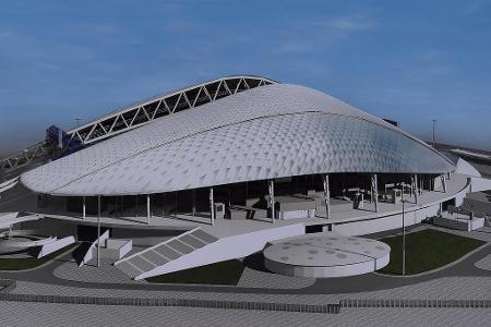 Standort: Sochi - Eröffnung: 2013 - Kosten: ca. 700 Millionen Euro