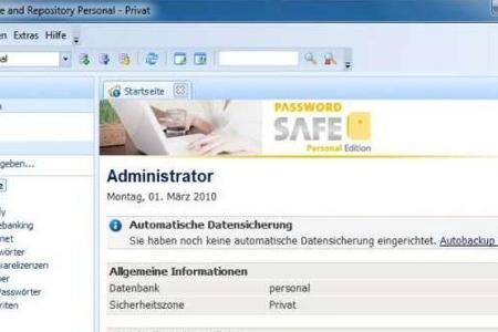 Password Safe and Repository - Wer sich seine vielen Passwörter nicht mehr merken kann, sollte sich das Tool Password Safe a...