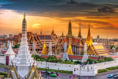 Platz 1: Ganz vorne in den Top 10 liegt die thailändische Stadt Bangkok. Dort gibt es neben über 400 buddhistischen Tempelan...