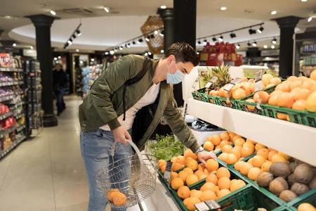 Coronavirus in Deutschland: Die Entwicklung des Covid-19 Einzelhandel Maske