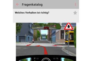 Top vorbereitet für den Führerschein mit der App „Pocket Fahrschule“