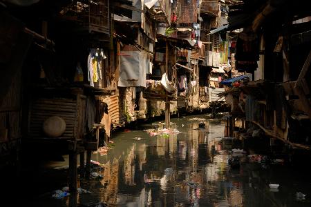 Einzelausstellung, Kinderportraits, Dietmar Waßenne, Indonesische Slums
