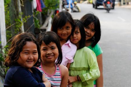 Einzelausstellung, Kinderportraits, Dietmar Waßenne, Indonesische Slums