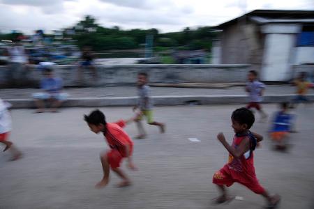 Einzelausstellung, Kinderportraits, Dietmar Waßenne, Indonesische Slums