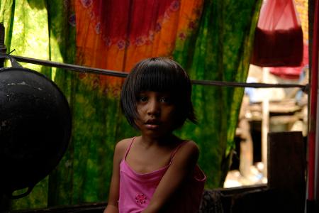 Einzelausstellung, Kinderportraits, Dietmar Waßenne, Indonesische Slums