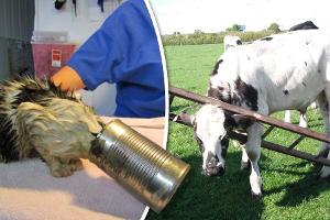Dumm gelaufen: Diese Tiere stecken fest!
