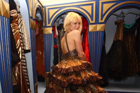 sexy, Abendkleid, Stars