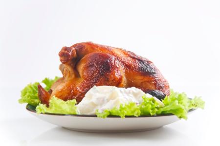 Halbes Hähnchen