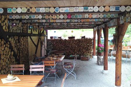 schönste biergärten Waldhaus Zum Schieböcker