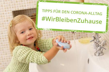 WirBleibenZuhause Coronavirus So wird das Händewaschen kinderleicht