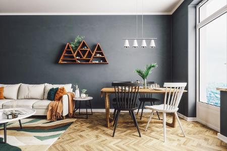 #WirBleibenZuhause Renovieren statt Lagerkoller Graue Wand